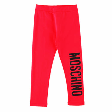 Leggin o Mallon MOSCHINO para Niña y Teens color Rojo